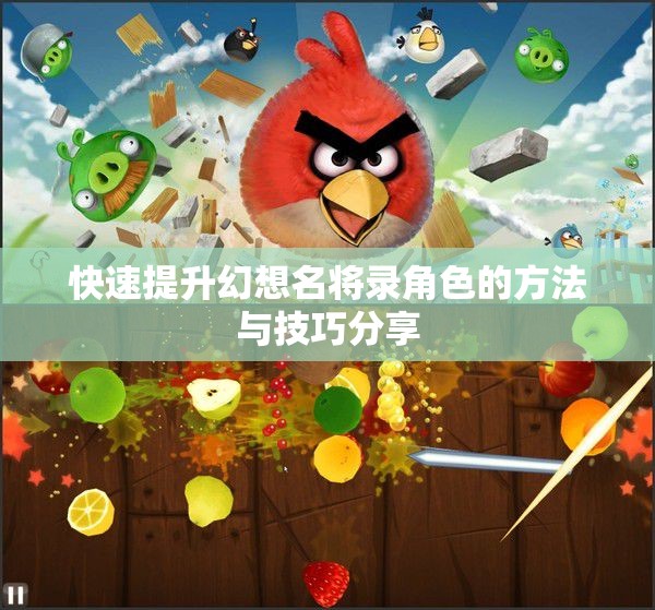 快速提升幻想名将录角色的方法与技巧分享