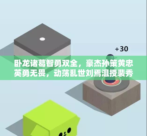 卧龙诸葛智勇双全，豪杰孙策黄忠英勇无畏，动荡乱世刘焉沮授裴秀尽显英雄本色