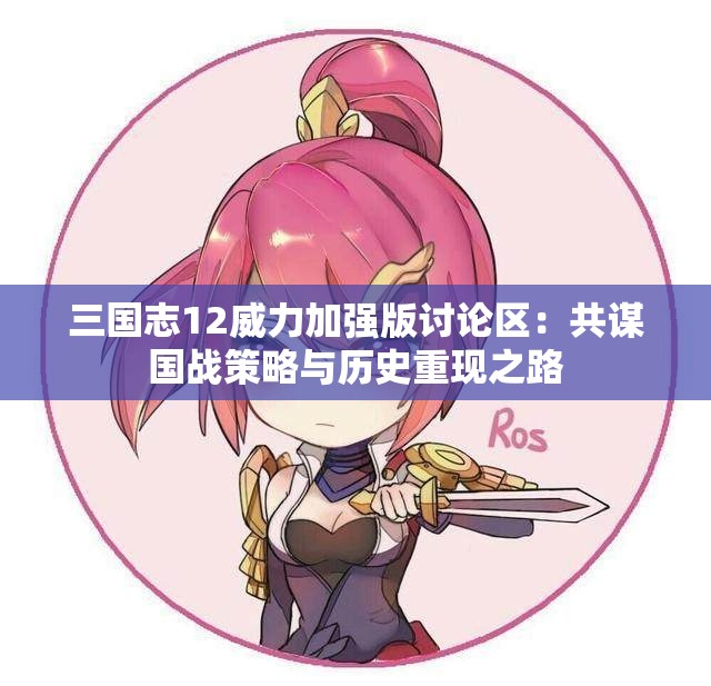 三国志12威力加强版讨论区：共谋国战策略与历史重现之路