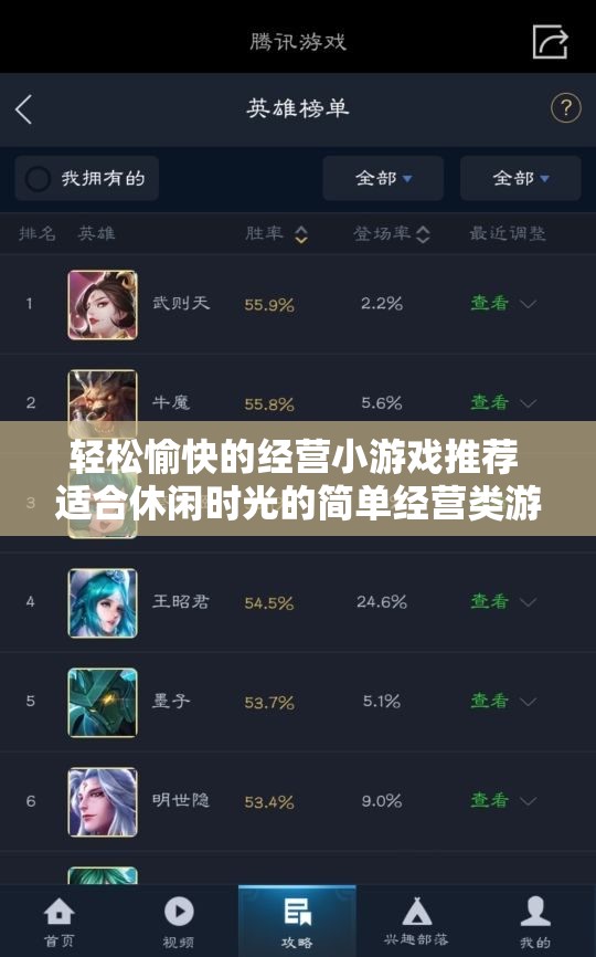 轻松愉快的经营小游戏推荐 适合休闲时光的简单经营类游戏