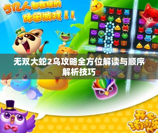 无双大蛇2乌攻略全方位解读与顺序解析技巧