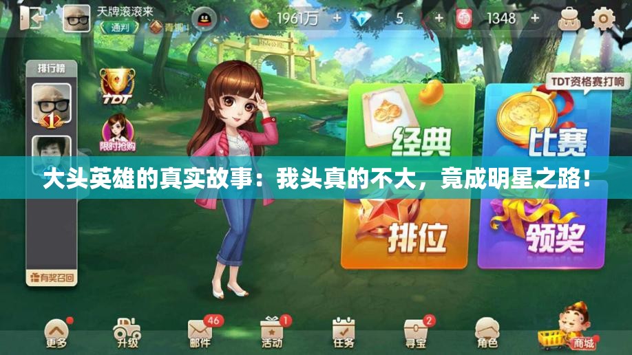大头英雄的真实故事：我头真的不大，竟成明星之路！