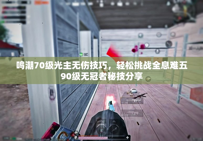 鸣潮70级光主无伤技巧，轻松挑战全息难五90级无冠者秘技分享