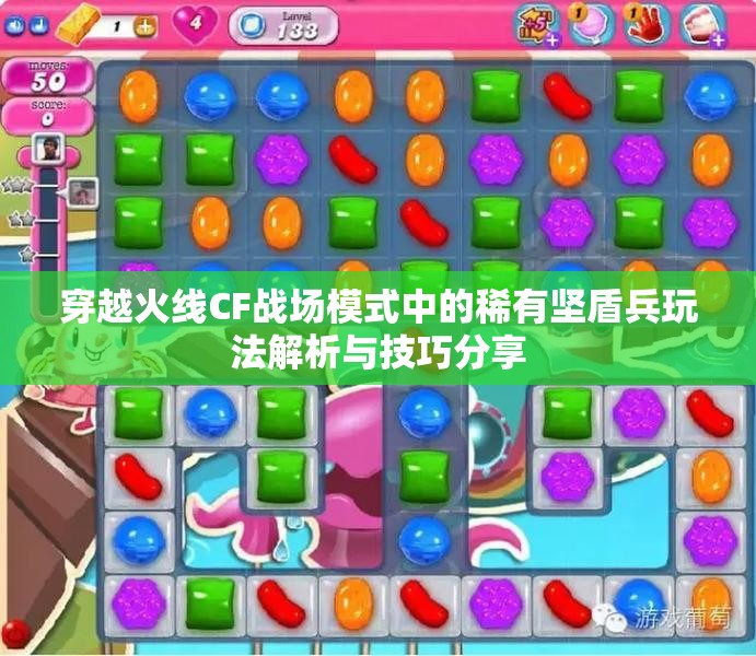 穿越火线CF战场模式中的稀有坚盾兵玩法解析与技巧分享
