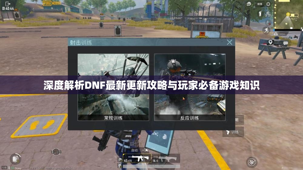 深度解析DNF最新更新攻略与玩家必备游戏知识