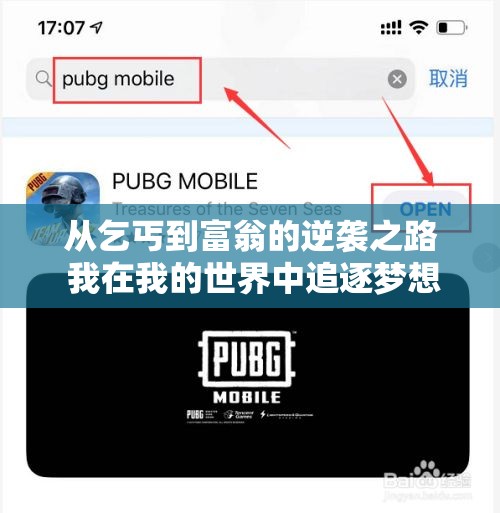 从乞丐到富翁的逆袭之路 我在我的世界中追逐梦想