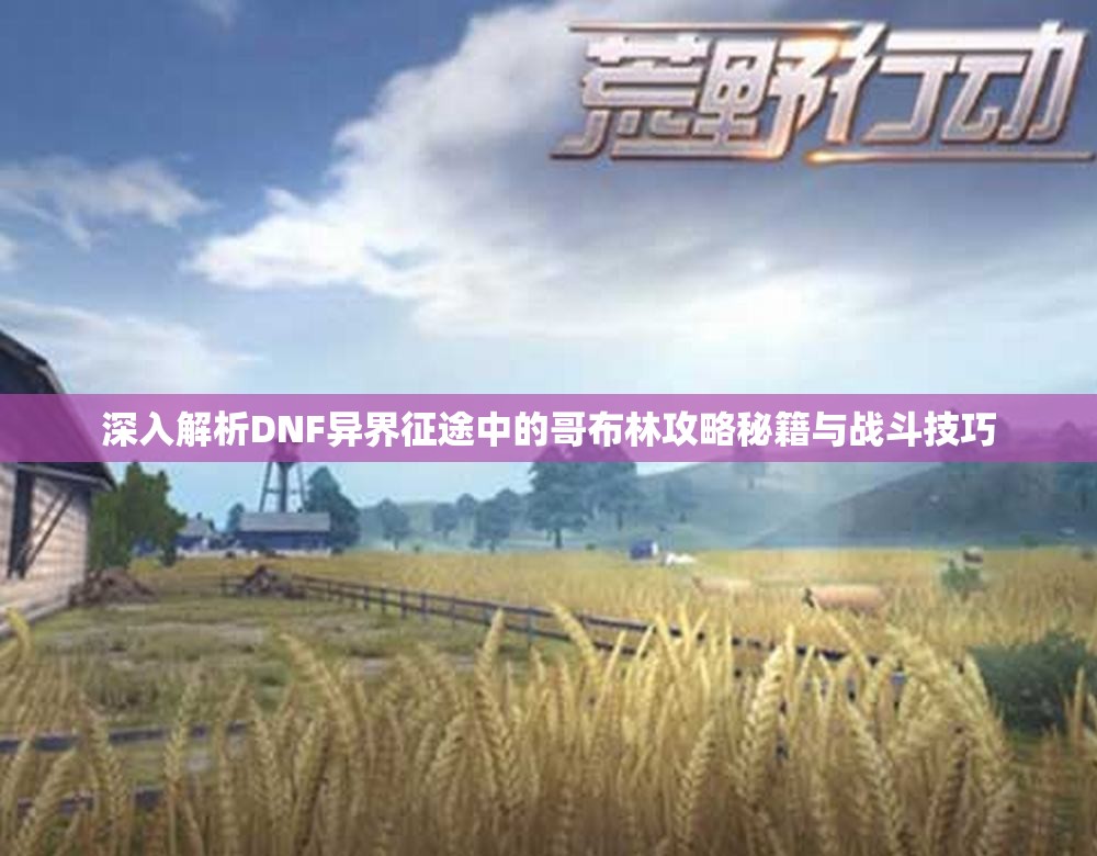 深入解析DNF异界征途中的哥布林攻略秘籍与战斗技巧