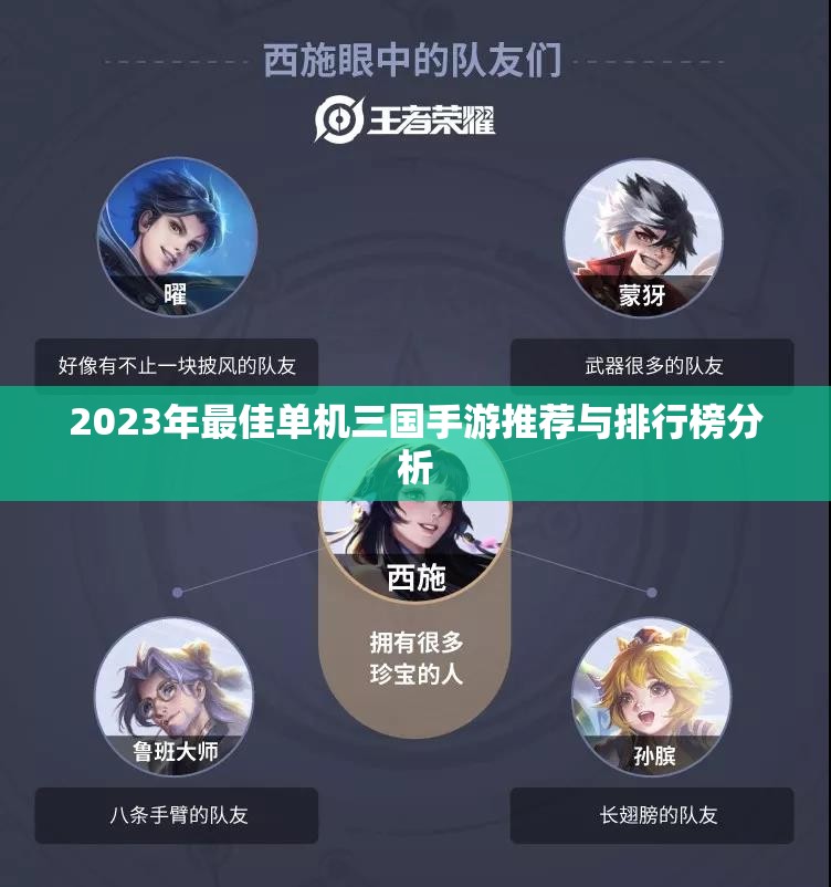 2023年最佳单机三国手游推荐与排行榜分析