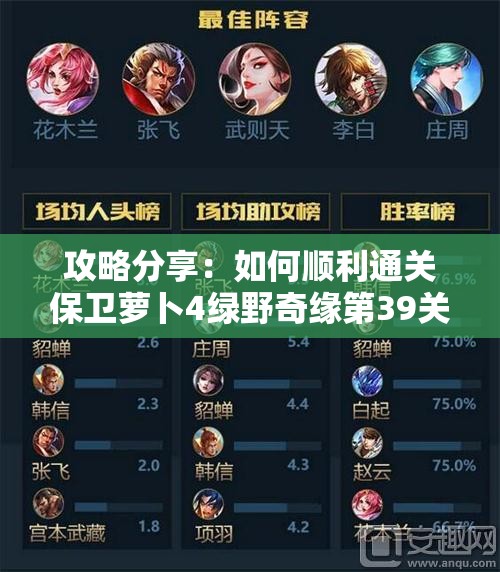 攻略分享：如何顺利通关保卫萝卜4绿野奇缘第39关