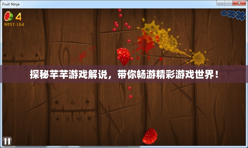 探秘芊芊游戏解说，带你畅游精彩游戏世界！