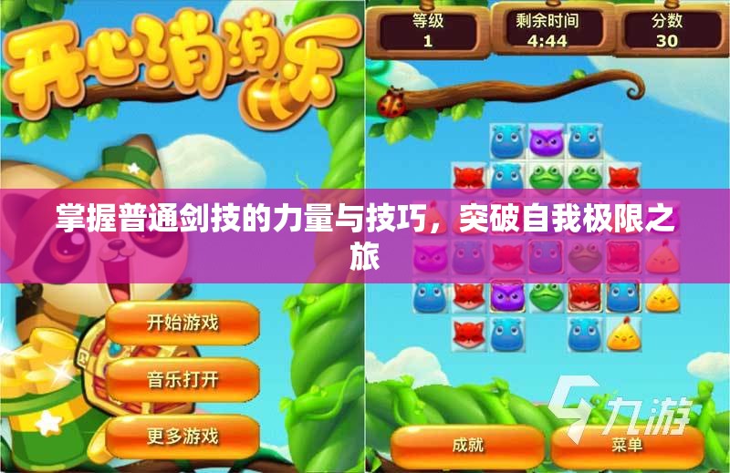 掌握普通剑技的力量与技巧，突破自我极限之旅