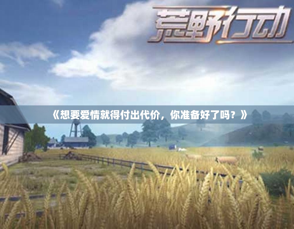 《想要爱情就得付出代价，你准备好了吗？》