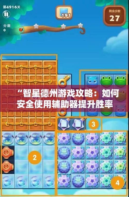 “智星德州游戏攻略：如何安全使用辅助器提升胜率”