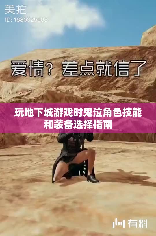 玩地下城游戏时鬼泣角色技能和装备选择指南