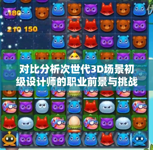 对比分析次世代3D场景初级设计师的职业前景与挑战