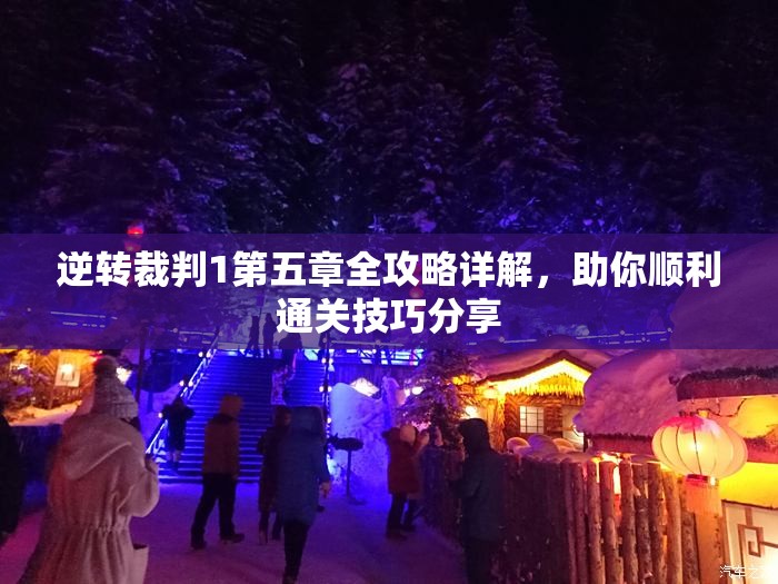 逆转裁判1第五章全攻略详解，助你顺利通关技巧分享