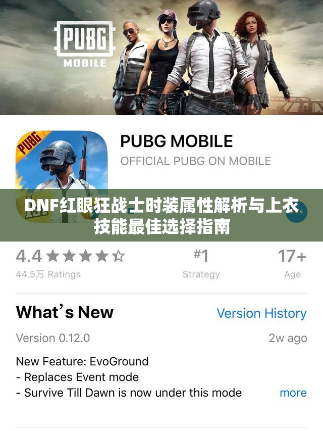 DNF红眼狂战士时装属性解析与上衣技能最佳选择指南
