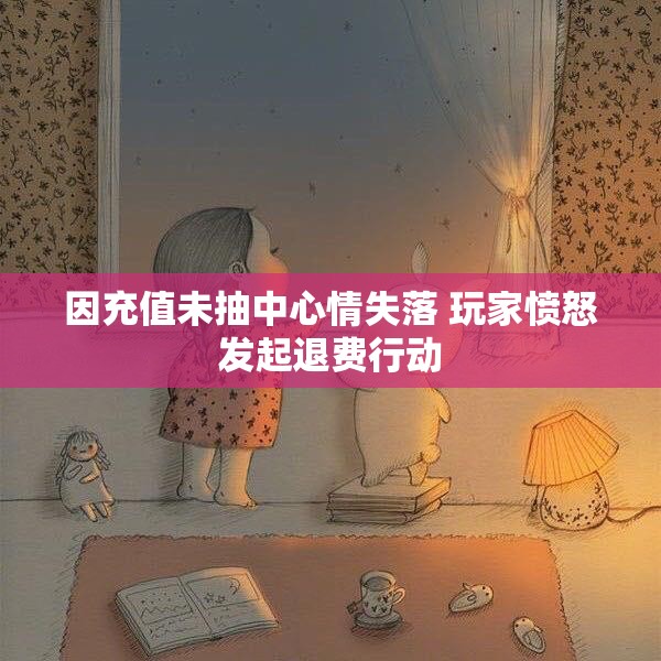 因充值未抽中心情失落 玩家愤怒发起退费行动