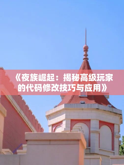 《夜族崛起：揭秘高级玩家的代码修改技巧与应用》