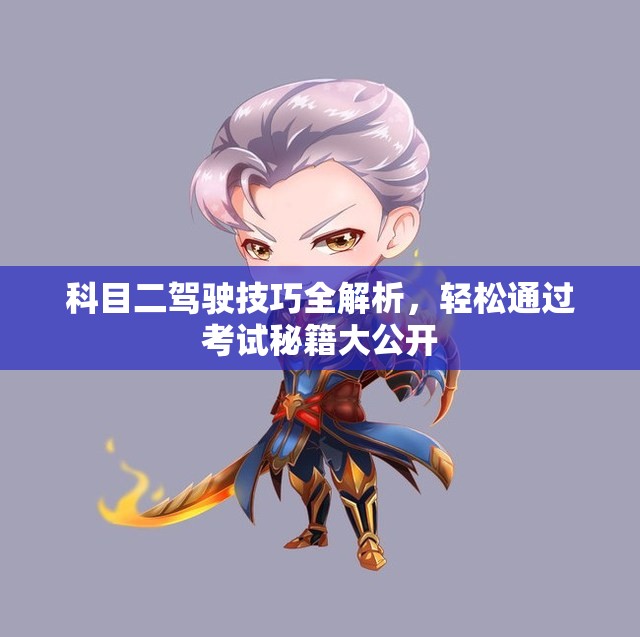 科目二驾驶技巧全解析，轻松通过考试秘籍大公开