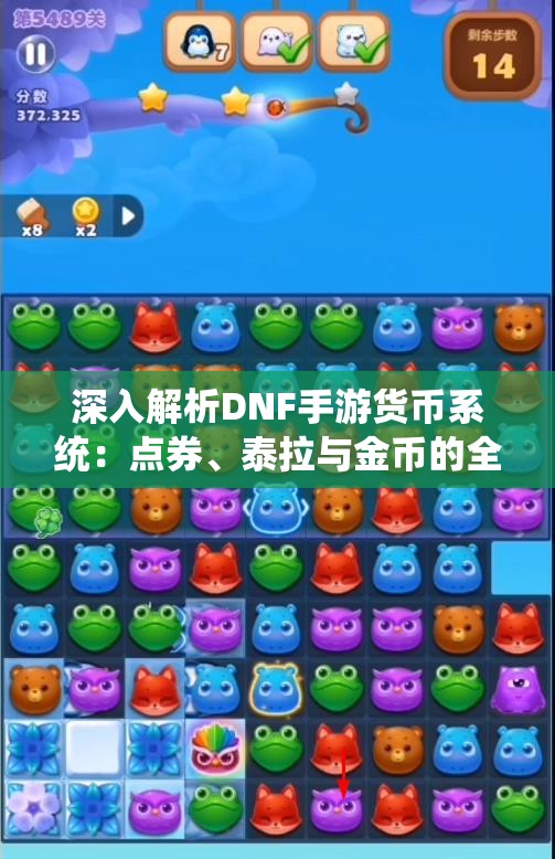 深入解析DNF手游货币系统：点券、泰拉与金币的全面对比