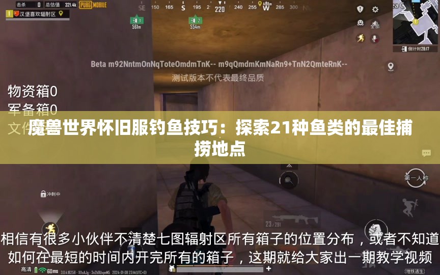 魔兽世界怀旧服钓鱼技巧：探索21种鱼类的最佳捕捞地点