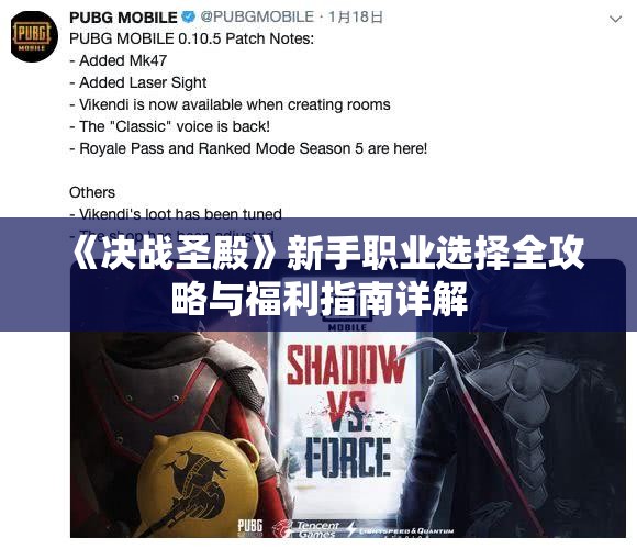 《决战圣殿》新手职业选择全攻略与福利指南详解