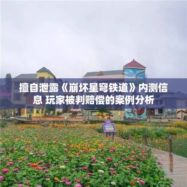 擅自泄露《崩坏星穹铁道》内测信息 玩家被判赔偿的案例分析