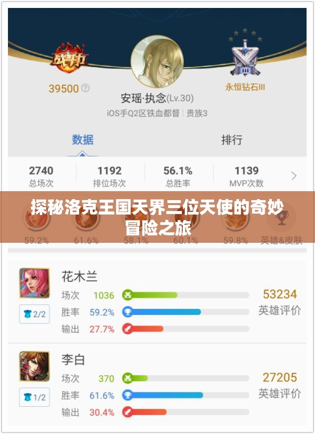 探秘洛克王国天界三位天使的奇妙冒险之旅