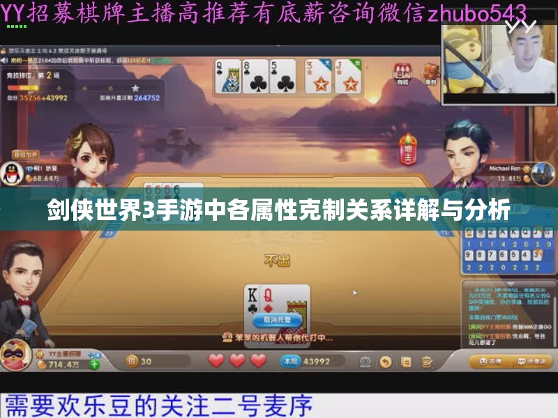 剑侠世界3手游中各属性克制关系详解与分析