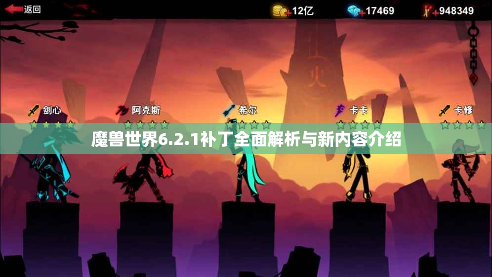 魔兽世界6.2.1补丁全面解析与新内容介绍