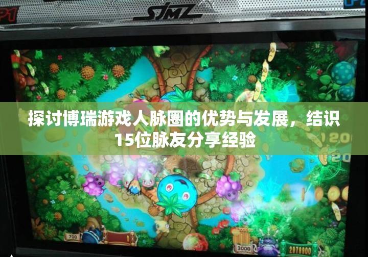 探讨博瑞游戏人脉圈的优势与发展，结识15位脉友分享经验