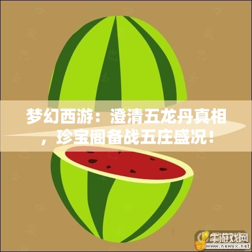 梦幻西游：澄清五龙丹真相，珍宝阁备战五庄盛况！