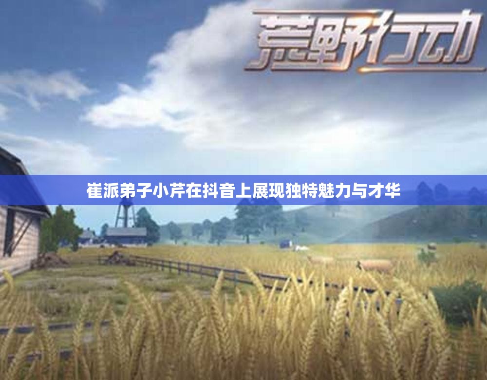 崔派弟子小芹在抖音上展现独特魅力与才华
