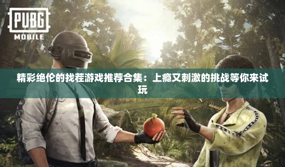 精彩绝伦的找茬游戏推荐合集：上瘾又刺激的挑战等你来试玩