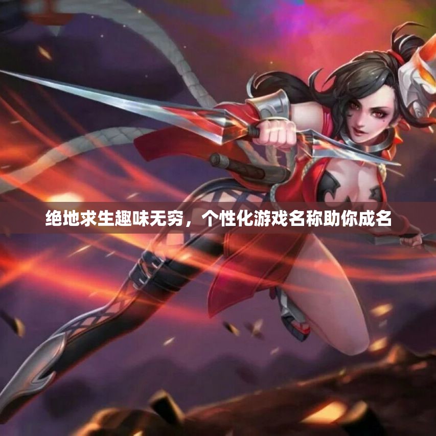 绝地求生趣味无穷，个性化游戏名称助你成名