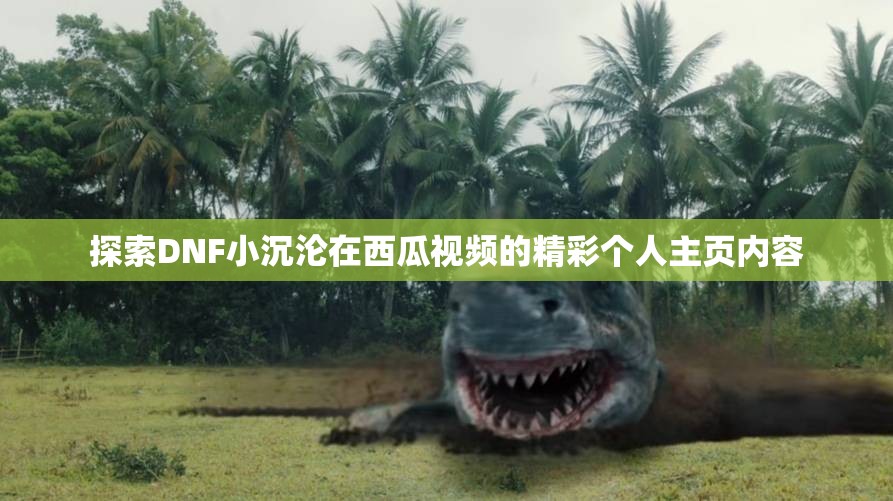探索DNF小沉沦在西瓜视频的精彩个人主页内容