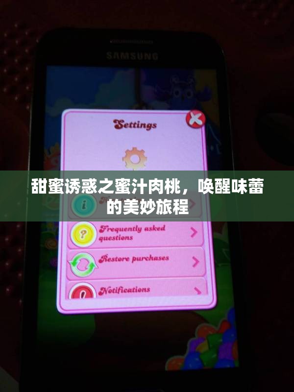 甜蜜诱惑之蜜汁肉桃，唤醒味蕾的美妙旅程
