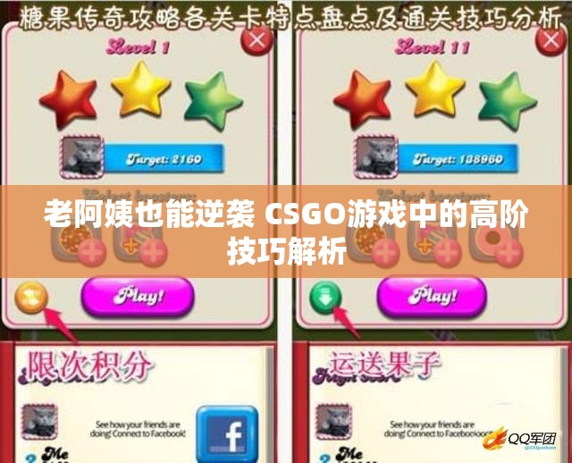 老阿姨也能逆袭 CSGO游戏中的高阶技巧解析