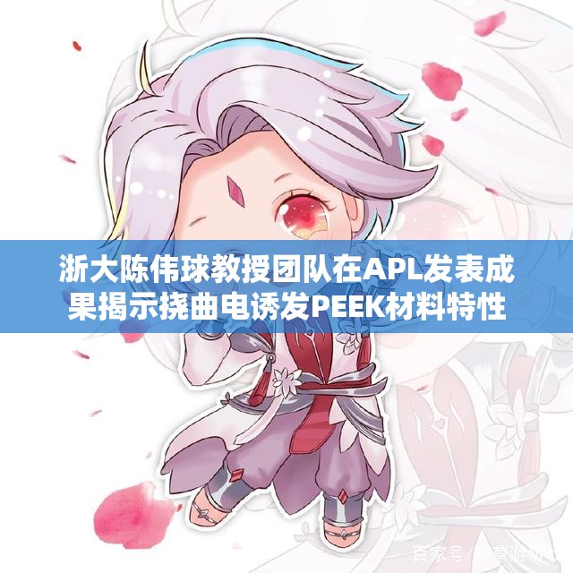 浙大陈伟球教授团队在APL发表成果揭示挠曲电诱发PEEK材料特性