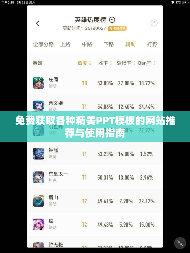 免费获取各种精美PPT模板的网站推荐与使用指南