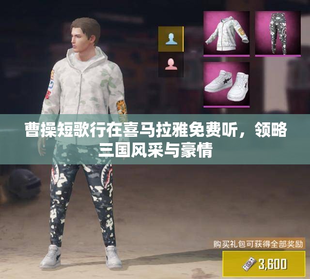 曹操短歌行在喜马拉雅免费听，领略三国风采与豪情