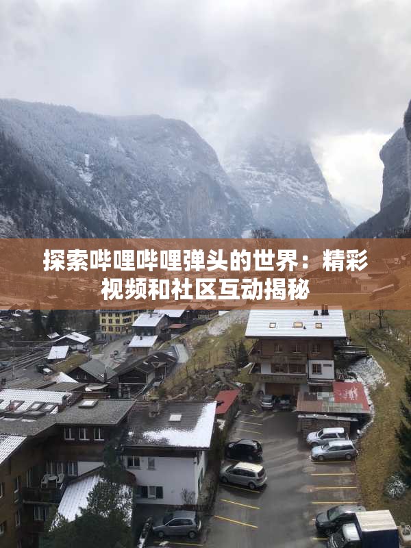 探索哔哩哔哩弹头的世界：精彩视频和社区互动揭秘