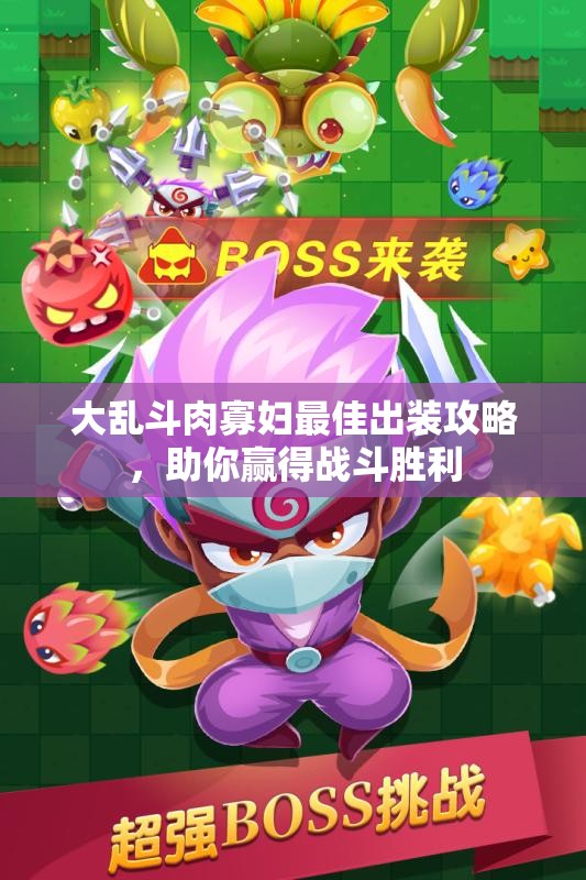 大乱斗肉寡妇最佳出装攻略，助你赢得战斗胜利