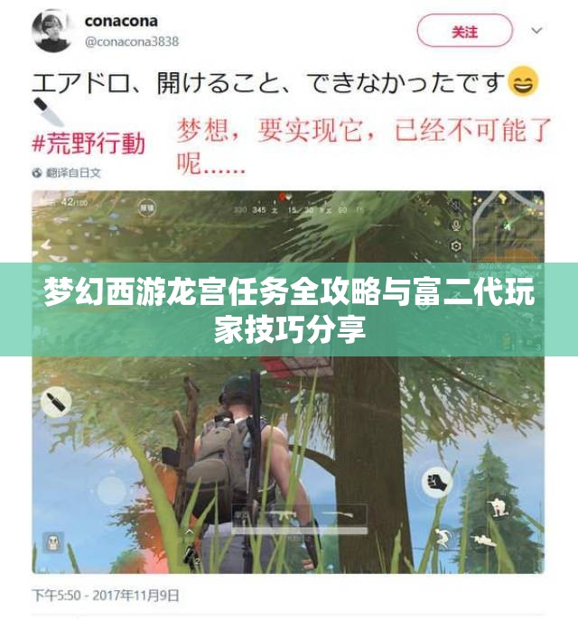 梦幻西游龙宫任务全攻略与富二代玩家技巧分享