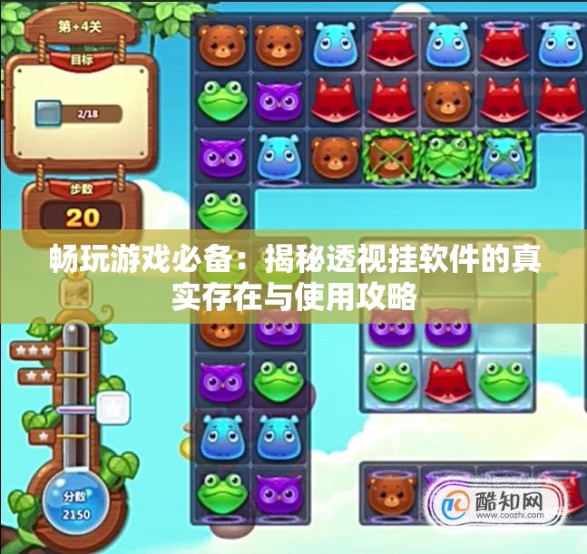畅玩游戏必备：揭秘透视挂软件的真实存在与使用攻略
