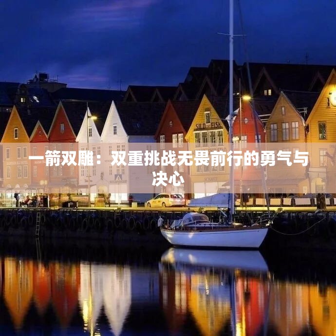 一箭双雕：双重挑战无畏前行的勇气与决心