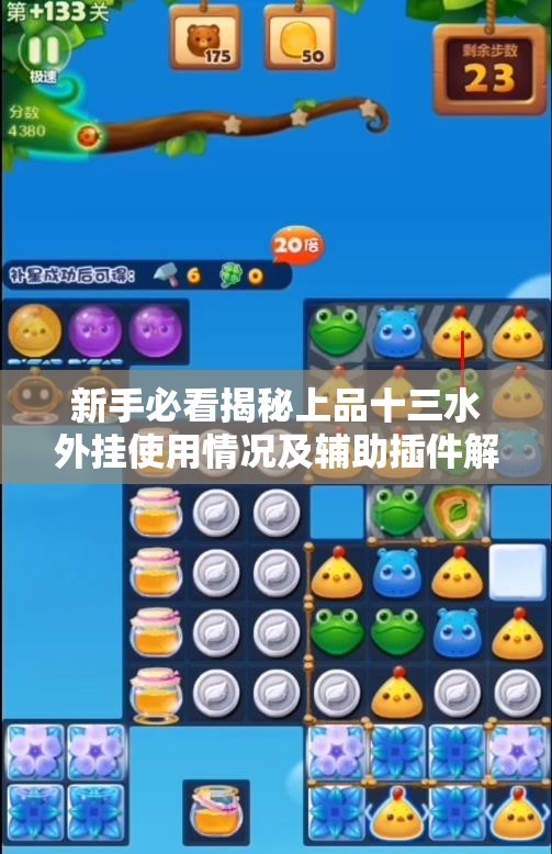 新手必看揭秘上品十三水外挂使用情况及辅助插件解析