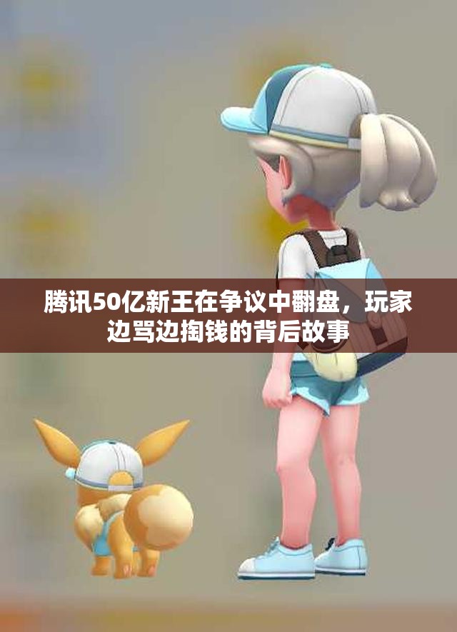 腾讯50亿新王在争议中翻盘，玩家边骂边掏钱的背后故事