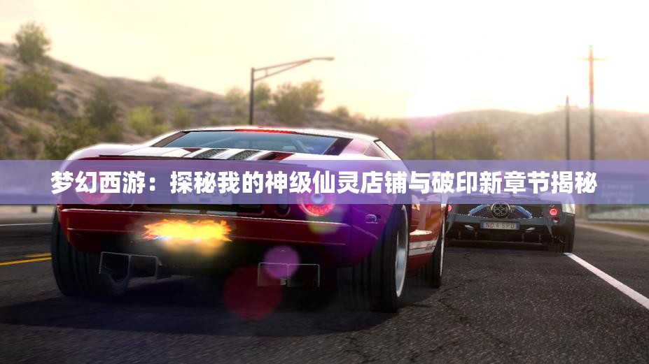 梦幻西游：探秘我的神级仙灵店铺与破印新章节揭秘